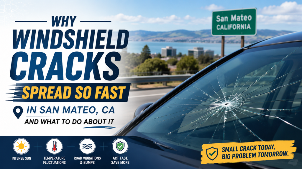 Why Windshield Cracks Spread So Fast in San Mateo, CA And What to Do About It