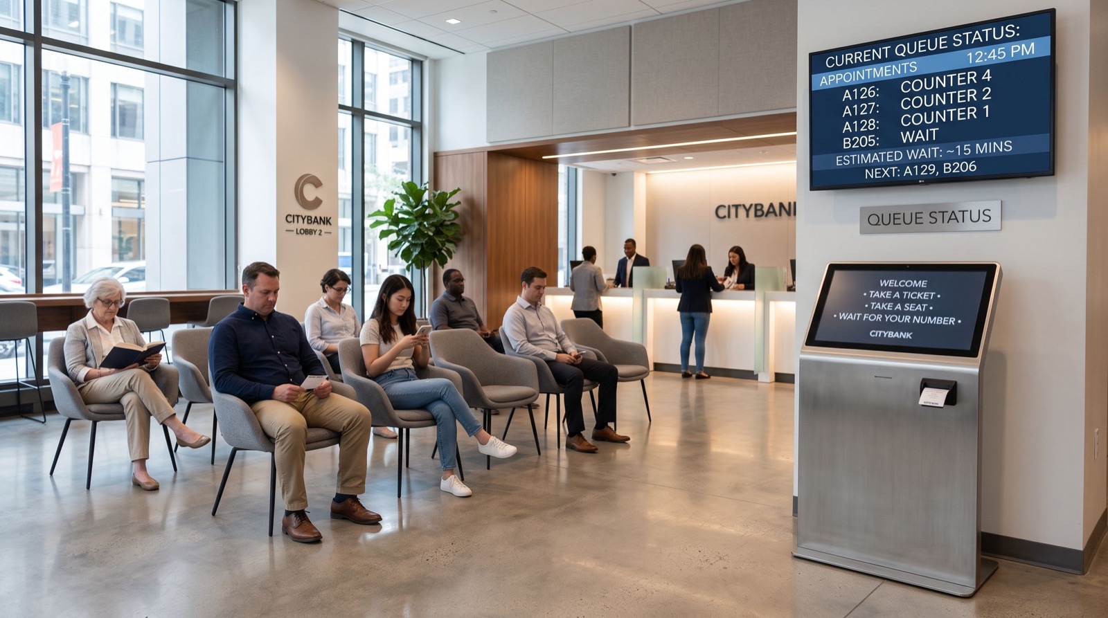 Queue Management System in Saudi Arabia + Fast Scanning